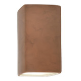 Exterior Wall Mt./Flush by Justice Designs ( 102 | CER-0955W-TERA-LED1-1000 Ambiance ) 