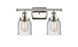 Bathroom Fixtures Two Lights by Innovations ( 405 | 916-2W-PN-G54-LED Ballston Urban ) 