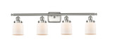 Bathroom Fixtures Four Lights by Innovations ( 405 | 916-4W-SN-G51-LED Ballston Urban ) 