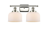 Bathroom Fixtures Two Lights by Innovations ( 405 | 916-2W-PN-G71-LED Ballston Urban ) 