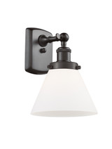 Sconces Single Glass by Innovations ( 405 | 916-1W-OB-G41-LED Ballston Urban ) 