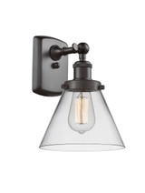 Sconces Single Glass by Innovations ( 405 | 916-1W-OB-G42-LED Ballston Urban ) 