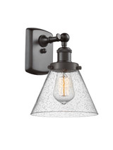 Sconces Single Glass by Innovations ( 405 | 916-1W-OB-G44-LED Ballston Urban ) 