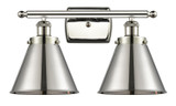Bathroom Fixtures Two Lights by Innovations ( 405 | 916-2W-PN-M13-PN Ballston Urban ) 