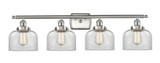 Bathroom Fixtures Four Lights by Innovations ( 405 | 916-4W-SN-G72-LED Ballston Urban ) 