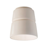 Exterior Ceiling Mount by Justice Designs ( 102 | CER-6150W-MAT Radiance ) 