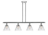 Linear/Island 4 Light + by Innovations ( 405 | 916-4I-PC-G42-LED Ballston Urban ) 