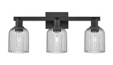 Bathroom Fixtures Three Lights by Innovations ( 405 | 716-3W-BK-G559-5SM Arcadia ) 