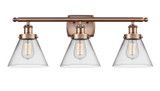 Bathroom Fixtures Three Lights by Innovations ( 405 | 916-3W-AC-G42 Ballston Urban ) 