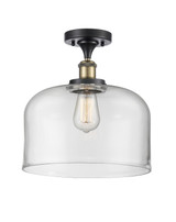 Semi-Flush Mts. Glass Down by Innovations ( 405 | 916-1C-BAB-G72-L-LED Ballston Urban ) 