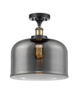 Semi-Flush Mts. Glass Down by Innovations ( 405 | 916-1C-BAB-G73-L-LED Ballston Urban ) 