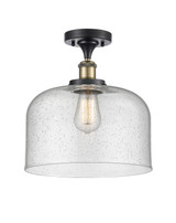 Semi-Flush Mts. Glass Down by Innovations ( 405 | 916-1C-BAB-G74-L Ballston Urban ) 