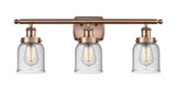 Bathroom Fixtures Three Lights by Innovations ( 405 | 916-3W-AC-G54-LED Ballston Urban ) 