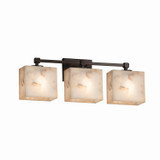 Bathroom Fixtures Three Lights by Justice Designs ( 102 | ALR-8423-55-DBRZ Alabaster Rocks ) 