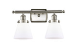 Bathroom Fixtures Two Lights by Innovations ( 405 | 916-2W-SN-G61-LED Ballston Urban ) 