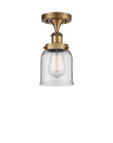 Semi-Flush Mts. Glass Down by Innovations ( 405 | 916-1C-BB-G52-LED Ballston Urban ) 
