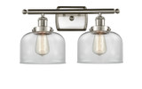 Bathroom Fixtures Two Lights by Innovations ( 405 | 916-2W-SN-G72-LED Ballston Urban ) 
