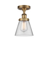 Semi-Flush Mts. Glass Down by Innovations ( 405 | 916-1C-BB-G62 Ballston Urban ) 