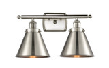Bathroom Fixtures Two Lights by Innovations ( 405 | 916-2W-SN-M13-SN Ballston Urban ) 