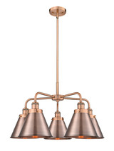 Mid. Chandeliers Glass Down by Innovations ( 405 | 916-5CR-AC-M13-AC Ballston Urban ) 