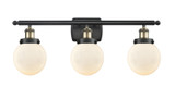 Bathroom Fixtures Three Lights by Innovations ( 405 | 916-3W-BAB-G201-6 Ballston Urban ) 