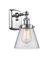 Sconces Single Glass by Innovations ( 405 | 916-1W-PC-G62 Ballston Urban ) 