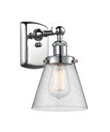 Sconces Single Glass by Innovations ( 405 | 916-1W-PC-G64-LED Ballston Urban ) 