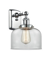 Sconces Single Glass by Innovations ( 405 | 916-1W-PC-G72 Ballston Urban ) 