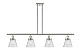 Linear/Island 4 Light + by Innovations ( 405 | 916-4I-PN-G64-LED Ballston Urban ) 