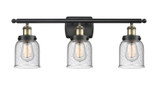 Bathroom Fixtures Three Lights by Innovations ( 405 | 916-3W-BAB-G54-LED Ballston Urban ) 