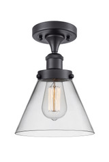 Semi-Flush Mts. Glass Down by Innovations ( 405 | 916-1C-BK-G42 Ballston Urban ) 