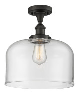 Semi-Flush Mts. Glass Down by Innovations ( 405 | 916-1C-OB-G72-L Ballston Urban ) 