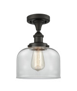 Semi-Flush Mts. Glass Down by Innovations ( 405 | 916-1C-OB-G72-LED Ballston Urban ) 
