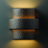Exterior Sconces by Justice Designs ( 102 | CER-2215W-HMIR Ambiance ) 