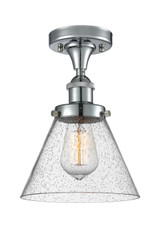 Semi-Flush Mts. Glass Down by Innovations ( 405 | 916-1C-PC-G44-LED Ballston Urban ) 