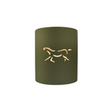 Sconces Pocket by Justice Designs ( 102 | CER-9010-MGRN-HRSE Sun Dagger ) 