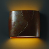 Sconces Directional/Cylinder by Justice Designs ( 102 | CER-8855-SLTR Ambiance ) 