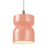 Mini Pendants Cable by Justice Designs ( 102 | CER-6500-BSH-CROM-WTCD Radiance ) 