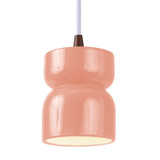 Mini Pendants Cable by Justice Designs ( 102 | CER-6500-BSH-DBRZ-WTCD Radiance ) 