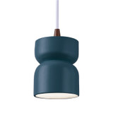 Mini Pendants Cable by Justice Designs ( 102 | CER-6500-MID-DBRZ-WTCD Radiance ) 