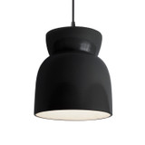 Mini Pendants Cable by Justice Designs ( 102 | CER-6515-BLK-MBLK-BKCD Radiance ) 