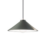 Pendants Glass Down by Justice Designs ( 102 | CER-6240-PWGN-NCKL-BKCD Radiance ) 