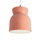 Mini Pendants Cable by Justice Designs ( 102 | CER-6515-BSH-MBLK-WTCD Radiance ) 