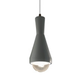 Mini Pendants Cable by Justice Designs ( 102 | CER-6520-PWGN-DBRZ-WTCD Radiance ) 
