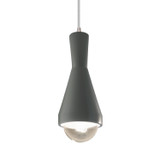 Mini Pendants Cable by Justice Designs ( 102 | CER-6520-PWGN-NCKL-WTCD Radiance ) 