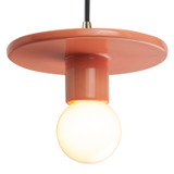 Mini Pendants Cable by Justice Designs ( 102 | CER-6320-BSH-ABRS-BKCD Radiance ) 