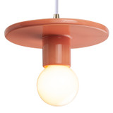 Mini Pendants Cable by Justice Designs ( 102 | CER-6320-BSH-ABRS-WTCD Radiance ) 