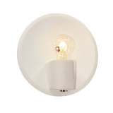 Sconces Single Glass by Justice Designs ( 102 | CER-7051-MAT-BRSS Ambiance ) 