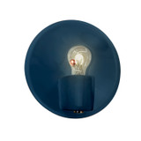 Sconces Single Glass by Justice Designs ( 102 | CER-7051-MID-BRSS Ambiance ) 