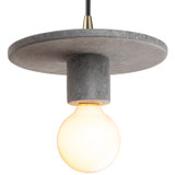Mini Pendants Cable by Justice Designs ( 102 | CER-6320-CONC-ABRS-BKCD Radiance ) 